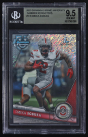 Emeka Egbuka 2023 Bowman Chrome University Shimmer Refractors #115 RC (BGS 9.5) at PristineAuction.com