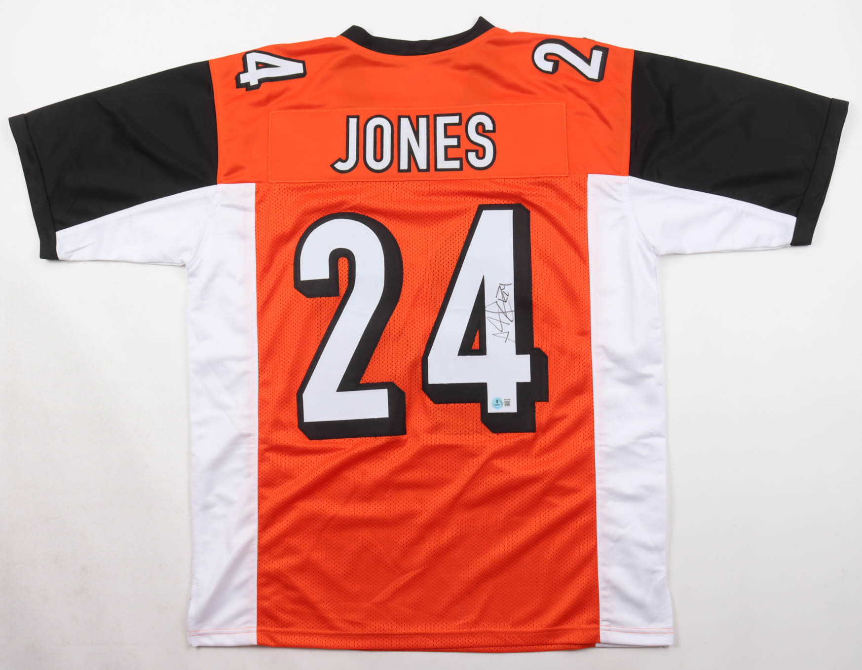 Adam 'Pacman' Jones Signed Jersey (Beckett) at PristineAuction.com Adam 'Pacman' Jones Signed Jersey (Beckett) at PristineAuction.com