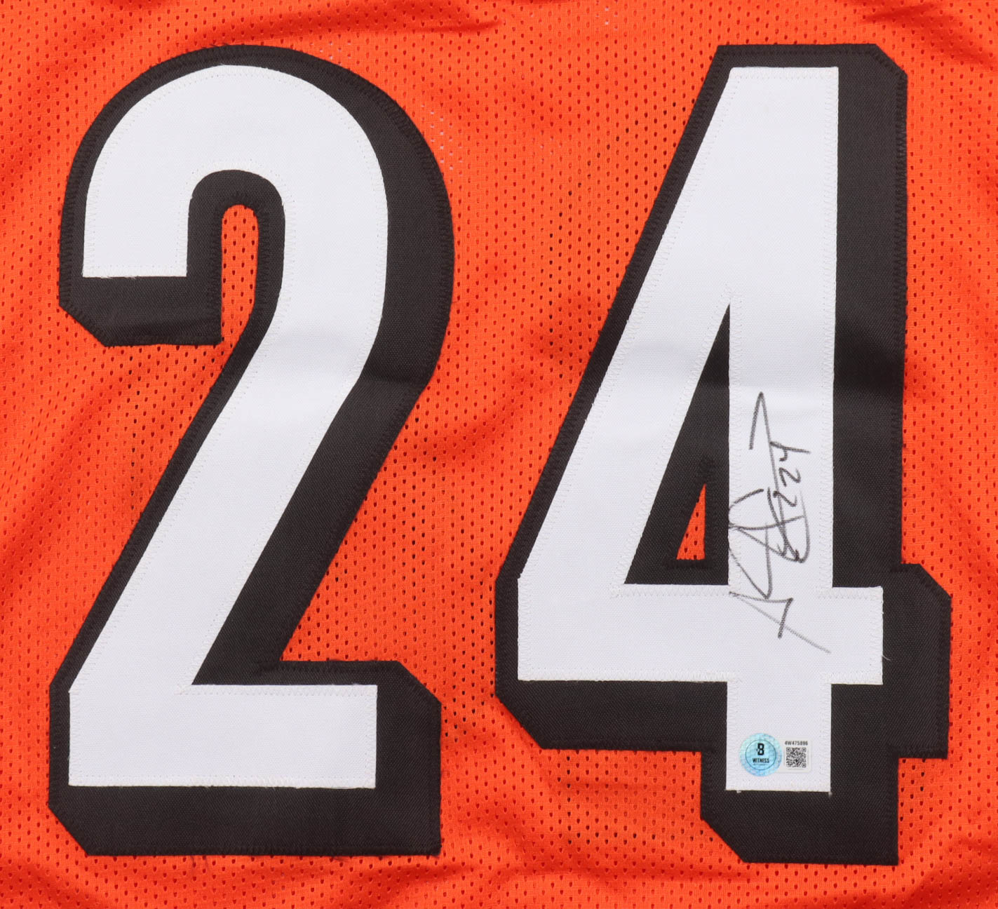 Adam 'Pacman' Jones Signed Jersey (Beckett) at PristineAuction.com Adam 'Pacman' Jones Signed Jersey (Beckett) at PristineAuction.com