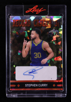 Stephen Curry / Steve Nash 2024 Leaf Collective Multi Mash-Up Dual Autographs Crystal Orange #MU40 #4/8 at PristineAuction.com