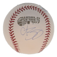 Curt Schilling Signed 2007 World Series Baseball (Beckett & Steiner) at PristineAuction.com