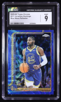 Jonathan Kuminga 2025-26 Topps Chrome Blue Wave Refractors #211 #076/150 (CGC 9) at PristineAuction.com