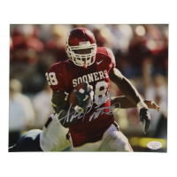 Adrian Peterson Signed Oklahoma Sooners 8x10 Photo (JSA) at PristineAuction.com