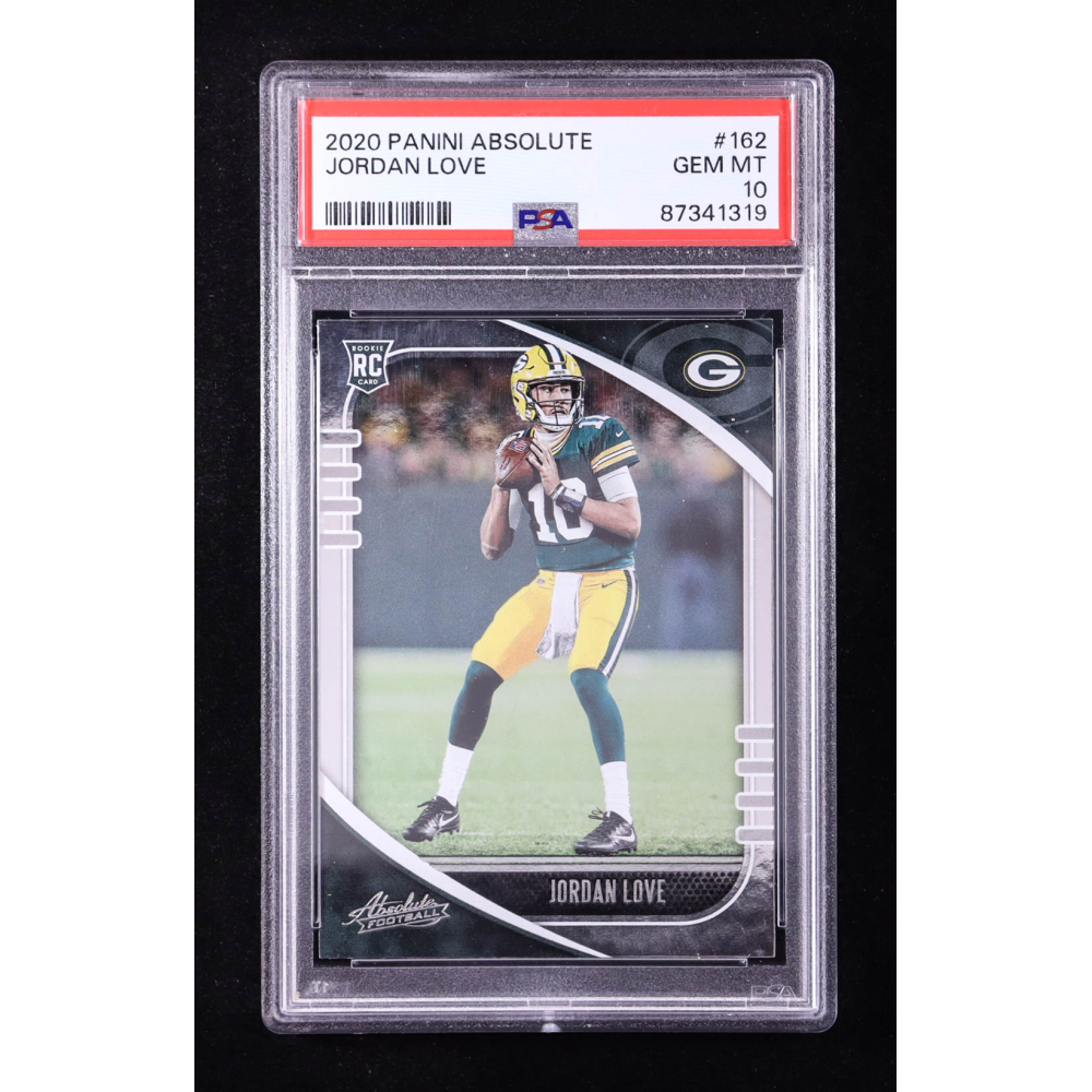 Jordan Love 2020 Absolute #162 RC (PSA 10) at PristineAuction.com