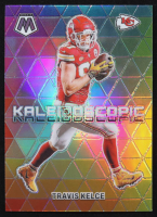 Travis Kelce 2024 Panini Mosaic Kaleidoscopic #15 at PristineAuction.com