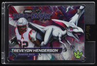 TreVeyon Henderson 2025 Wild Card Dino-Might Football Pterodactyl #TH #01/10 at PristineAuction.com