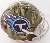 Jevon Kearse Signed Signed Titans Full-Size Authentic On-Field Camo Alternate Speed Helmet Inscribed "The Freak!" (JSA) at PristineAuction.com