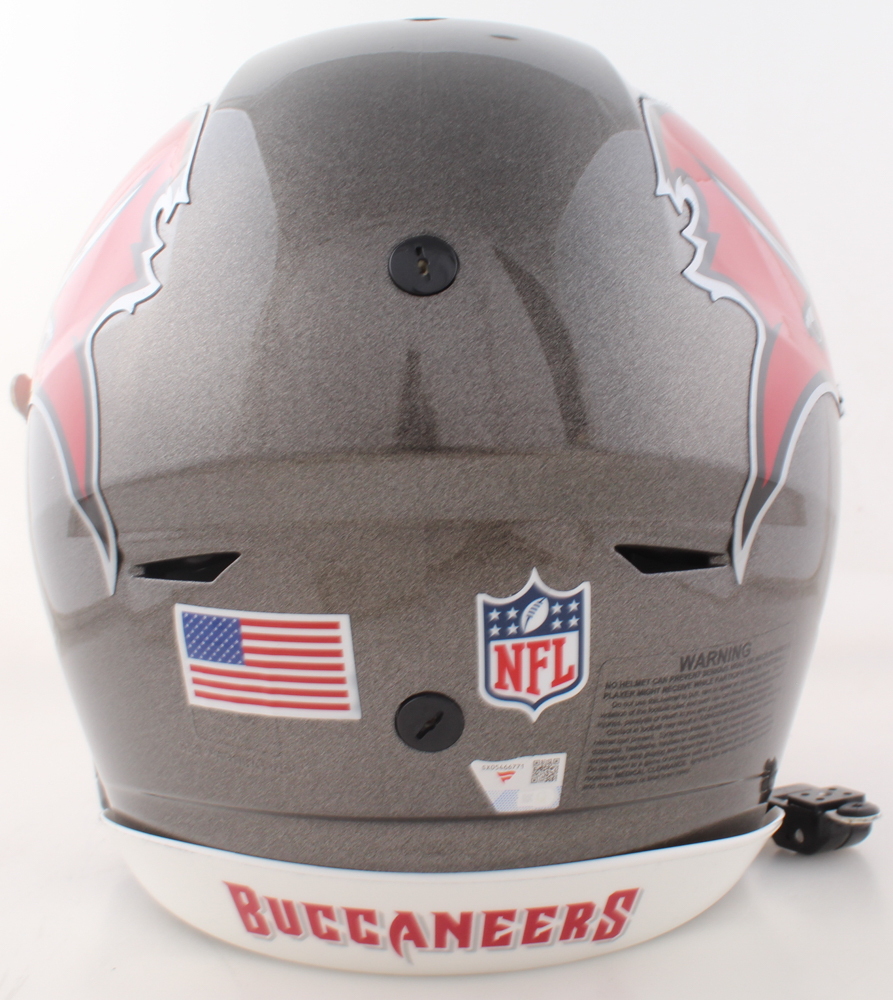 Mike Evans Signed Buccaneers Full-Size Authentic On-Field Speedflex Helmet (Fanatics) at PristineAuction.com Mike Evans Signed Buccaneers Full-Size Authentic On-Field Speedflex Helmet (Fanatics) at PristineAuction.com