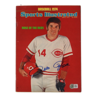 Pete Rose Signed 1974 Sports Illustrated Magazine (Beckett) at PristineAuction.com