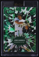 Jose Canseco 2024 Wild Card Splat Baseball Green #JC #4/8 at PristineAuction.com