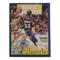 Larry Bird & Magic Johnson Signed 1992 Sports Illustrated Magazine (Beckett & PSA) at PristineAuction.com