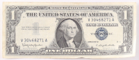 1957-B $1 United States Treasury Blue Seal Silver Certificate Paper Bank Note at PristineAuction.com