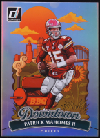 Patrick Mahomes II 2025 Donruss Downtown! Oversize #8 at PristineAuction.com