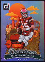 Patrick Mahomes II 2025 Donruss Downtown! Oversize #8 at PristineAuction.com