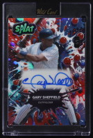 Gary Sheffield 2024 Wild Card Splat Baseball Auto Red White Blue #GSA #1/1 at PristineAuction.com