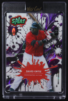 David Ortiz 2024 Wild Card Splat Baseball Purple #DO #1/2 at PristineAuction.com