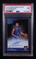 Jalen Brunson 2018-19 Donruss Optic Rated Rookies Autographs #179 RC (PSA 9) at PristineAuction.com