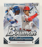 2019 Bowman Platinum Baseball Mega Box With (20) Packs at PristineAuction.com