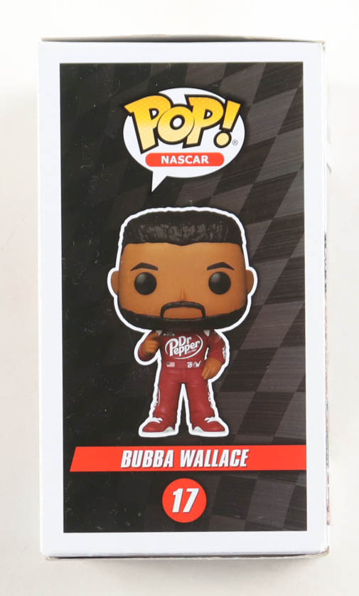 Bubba Wallace Signed NASCAR #17 Funko Pop! Vinyl Figure (ACOA) at PristineAuction.com Bubba Wallace Signed NASCAR #17 Funko Pop! Vinyl Figure (ACOA) at PristineAuction.com