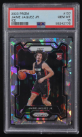 Jaime Jaquez Jr. 2023-24 Panini Prizm Prizms Ice #137 RC (PSA 10) at PristineAuction.com