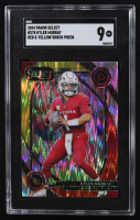 Kyler Murray 2024 Select Prizm Red and Yellow Shock #278 (SGC 9) at PristineAuction.com
