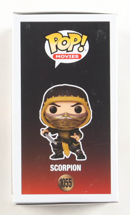 John Tobias Signed "Mortal Kombat" #1055 Scorpion Funko Pop! Vinyl Figure (Beckett) at PristineAuction.com John Tobias Signed "Mortal Kombat" #1055 Scorpion Funko Pop! Vinyl Figure (Beckett) at PristineAuction.com