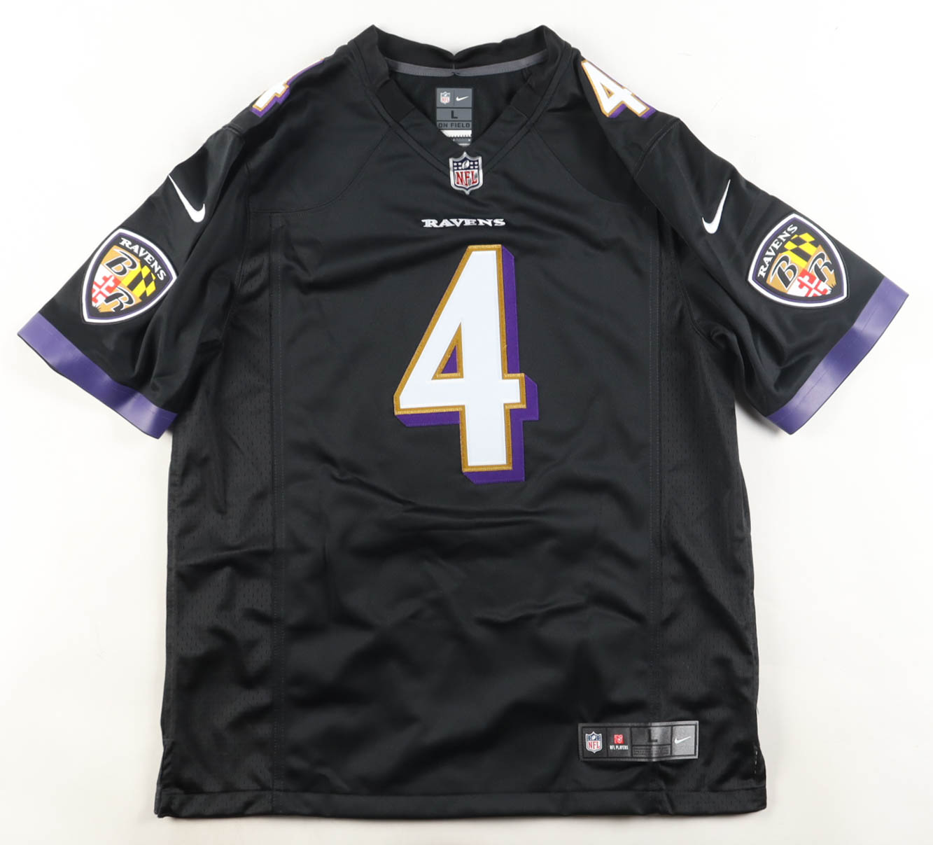 Zay Flowers Signed Ravens Nike Authentic Jersey (Fanatics) at PristineAuction.com Zay Flowers Signed Ravens Nike Authentic Jersey (Fanatics) at PristineAuction.com