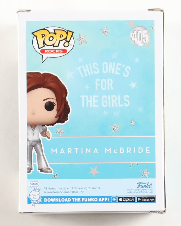 Martina McBride Signed "Martina McBride" #405 Funko Pop! Vinyl Figure (ACOA) at PristineAuction.com Martina McBride Signed "Martina McBride" #405 Funko Pop! Vinyl Figure (ACOA) at PristineAuction.com
