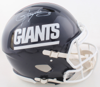 Lawrence Taylor Signed Giants Full-Size Authentic On-Field Throwback Alternate Speed Helmet (Beckett) at PristineAuction.com