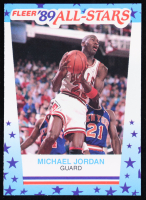 Michael Jordan 1989-90 Fleer Stickers #3 at PristineAuction.com