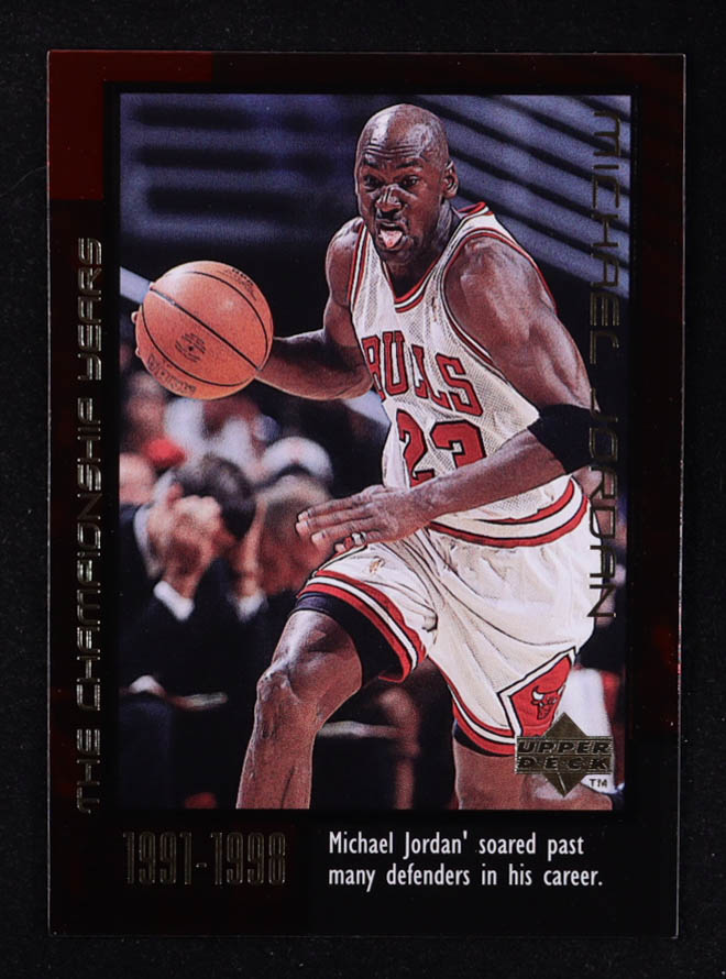 Michael Jordan 1999 Upper Deck Michael Jordan Career #29 The Championship Years at PristineAuction.com Michael Jordan 1999 Upper Deck Michael Jordan Career #29 The Championship Years at PristineAuction.com