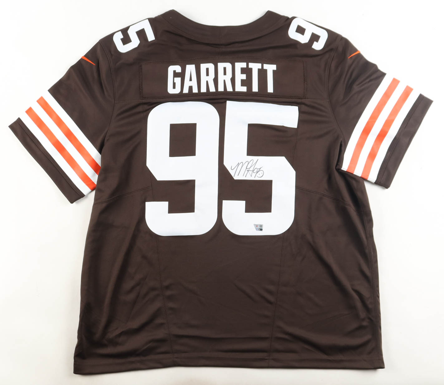 Myles Garrett Signed Browns Nike Authentic Jersey (Fanatics) at PristineAuction.com Myles Garrett Signed Browns Nike Authentic Jersey (Fanatics) at PristineAuction.com