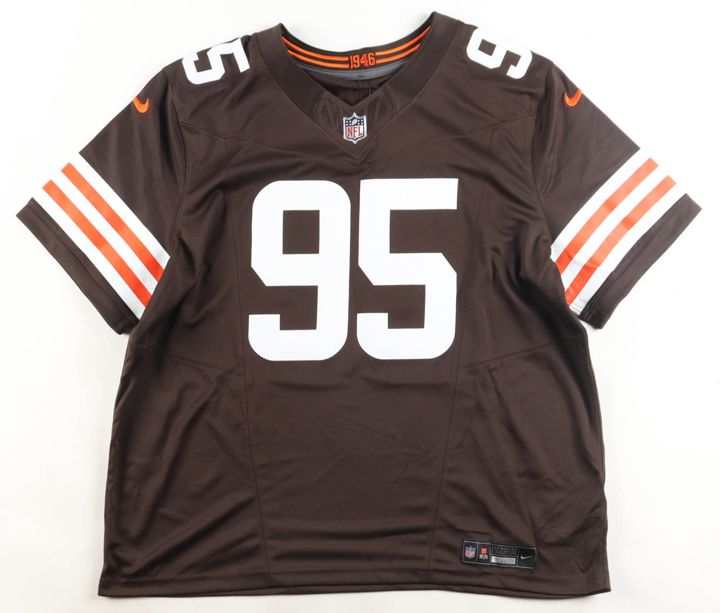 Myles Garrett Signed Browns Nike Authentic Jersey (Fanatics) at PristineAuction.com Myles Garrett Signed Browns Nike Authentic Jersey (Fanatics) at PristineAuction.com