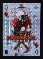 Tetairoa McMillan 2024 Wild Card 5 Card Draw Queen of Diamonds Mosaic Platinum #TMN #1/1 RC at PristineAuction.com