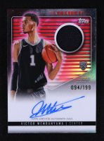 Victor Wembanyama 2023-24 Topps Midnight Rookie Jersey Autographs #RJAVW RC #094/199 at PristineAuction.com