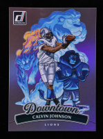 Calvin Johnson 2025 Donruss Downtown! #4 at PristineAuction.com