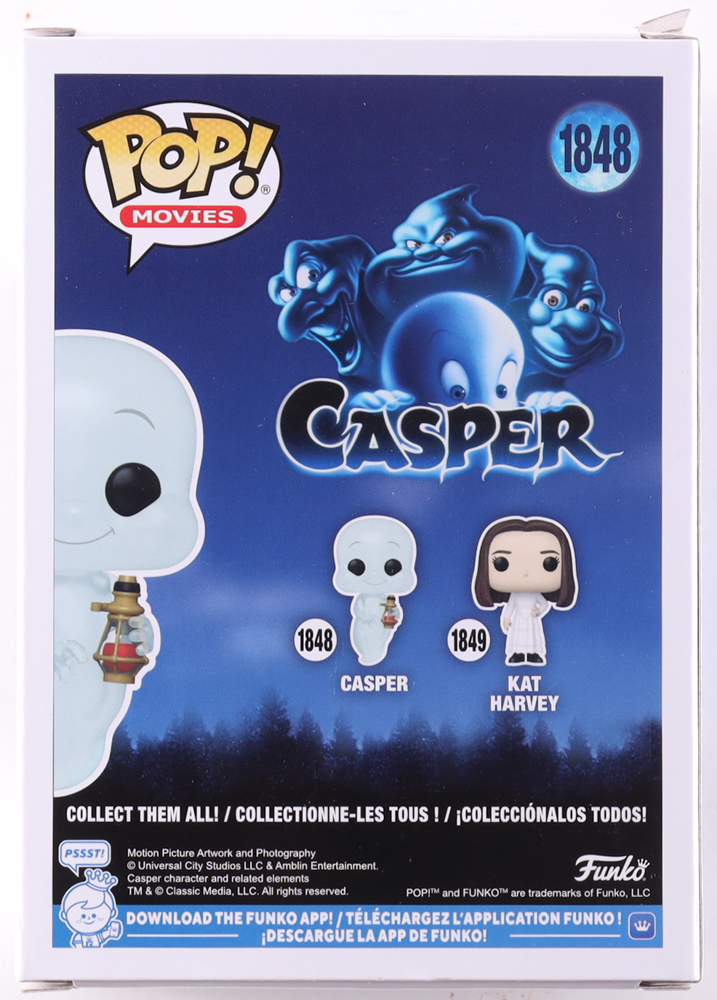 Devon Sawa Signed "Casper" #1848 Casper Funko Pop! Vinyl Figure Inscribed "Casper" (Beckett) at PristineAuction.com Devon Sawa Signed "Casper" #1848 Casper Funko Pop! Vinyl Figure Inscribed "Casper" (Beckett) at PristineAuction.com