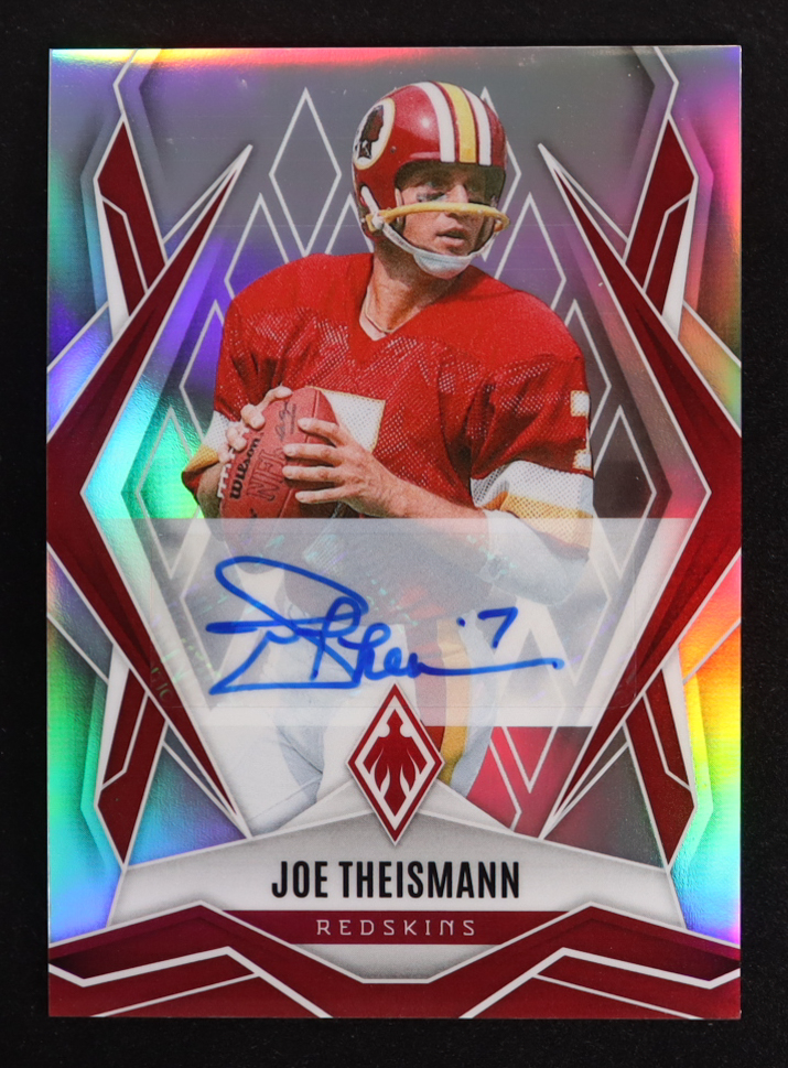 Joe Theismann 2025 Panini Phoenix Autographs Silver #71 #178/199 at PristineAuction.com Joe Theismann 2025 Panini Phoenix Autographs Silver #71 #178/199 at PristineAuction.com