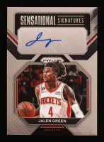 Jalen Green 2022-23 Panini Prizm Sensational Signatures #29 at PristineAuction.com