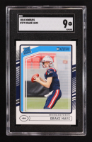 Drake Maye 2024 Donruss #379 RR RC (SGC 9) at PristineAuction.com