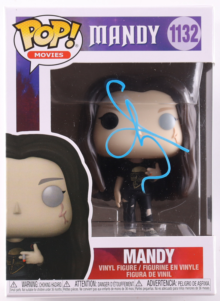 Andrea Riseborough Signed "Mandy" #1132 Mandy Funko Pop! Vinyl Figure (Beckett) at PristineAuction.com Andrea Riseborough Signed "Mandy" #1132 Mandy Funko Pop! Vinyl Figure (Beckett) at PristineAuction.com