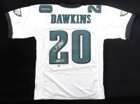 Brian Dawkins Signed Eagles Mitchell & Ness Authentic Jersey Inscribed "HOF 18" (Fanatics) at PristineAuction.com