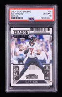 CJ Stroud 2024 Panini Contenders Season Ticket Retail #39 (PSA 10) at PristineAuction.com