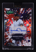 Mariano Rivera 2024 Wild Card Splat Autographs Red White and Blue Holo #MRA #1/1 at PristineAuction.com