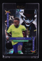 Neymar Jr. 2025 Wild Card Jokers Wild Crystal Black #NJNg04 #1/1 at PristineAuction.com