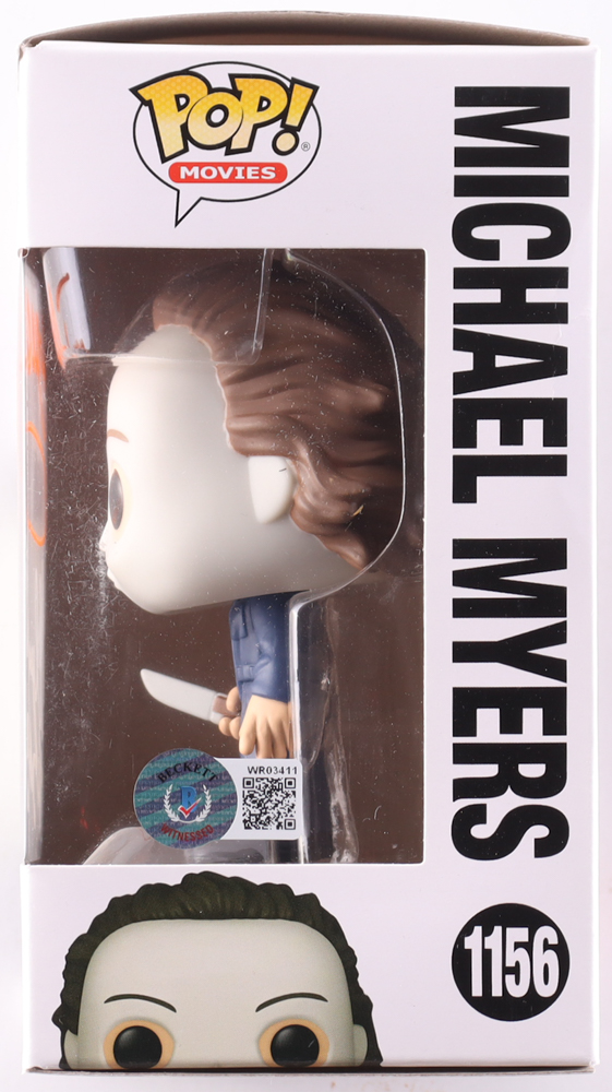 James Jude Courtney Signed "Halloween" #1156 Michael Myers Funko Pop! Vinyl Figure (Beckett) at PristineAuction.com James Jude Courtney Signed "Halloween" #1156 Michael Myers Funko Pop! Vinyl Figure (Beckett) at PristineAuction.com