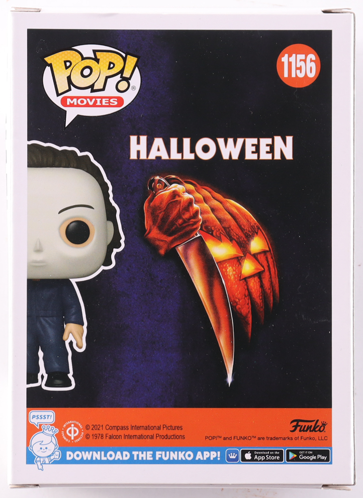James Jude Courtney Signed "Halloween" #1156 Michael Myers Funko Pop! Vinyl Figure (Beckett) at PristineAuction.com James Jude Courtney Signed "Halloween" #1156 Michael Myers Funko Pop! Vinyl Figure (Beckett) at PristineAuction.com