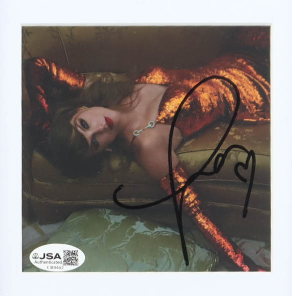Taylor Swift Signed Custom Framed "The Life of a Showgirl" CD Album Insert Display (JSA) at PristineAuction.com Taylor Swift Signed Custom Framed "The Life of a Showgirl" CD Album Insert Display (JSA) at PristineAuction.com