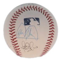 OML Baseball Signed By (4) With Fernando Tatis Jr. & Vladimir Guerrero Jr. (Beckett) at PristineAuction.com