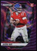 Jaxson Dart 2025 Panini Prizm Draft Picks Prizms Purple Wave #90 RC at PristineAuction.com